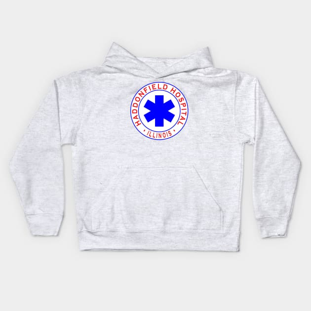 Haddonfield Hospital Kids Hoodie by Lyvershop